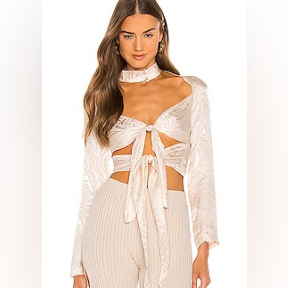 Kim Shui - silk white top